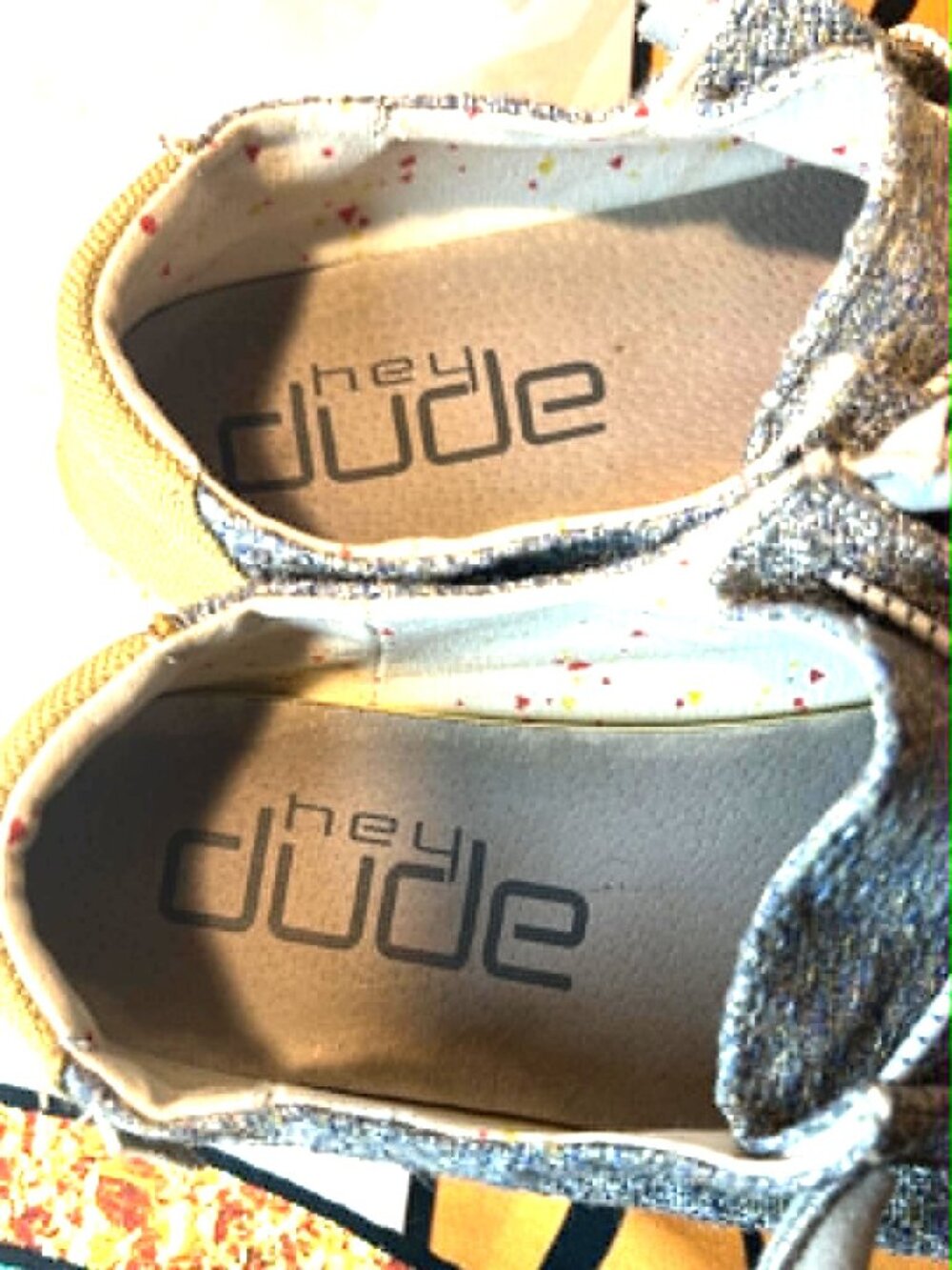 Hey Dude Wendy Women’s Size 9 • Light Gray Slip‑On Comfort Shoes - Picture 5 of 7